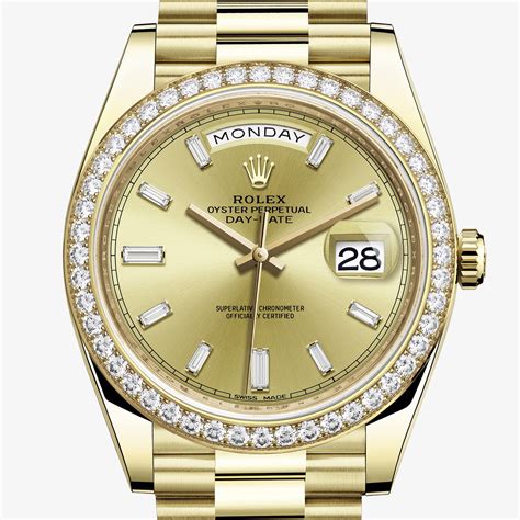 rolex daydate 40 mm|rolex day date oro prezzo.